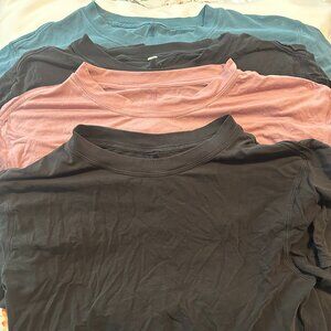 Lululemon All Yours Tee Bundle – 4 Tees (Sizes 6/8)